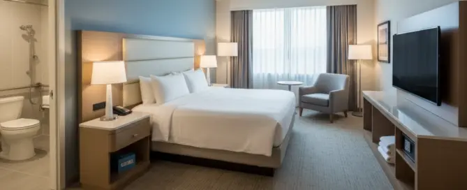 Hotel Room Furniture Requirements: ADA, Safety, and Guest Comfort