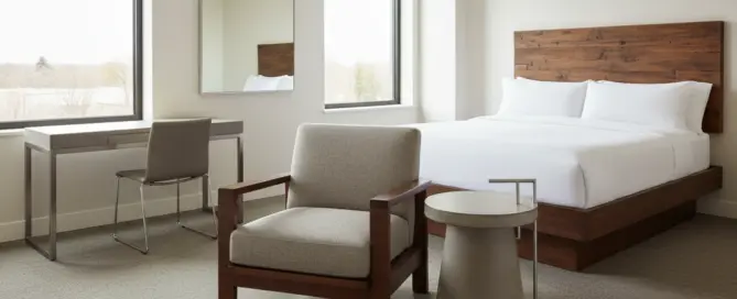 How to Choose Durable Hotel Furniture for High-Traffic Guest Rooms