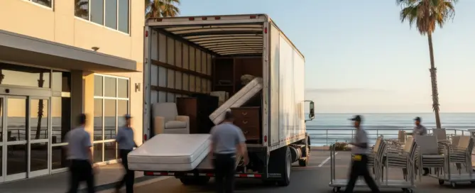 Hotel Furniture Liquidation in San Diego, CA: Fast Removal for Coastal Properties