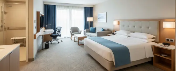 Hotel Room Furniture Layout: ADA Accessibility and Guest Safety Tips