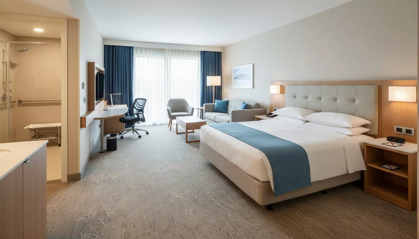 Hotel Room Furniture Layout: ADA Accessibility and Guest Safety Tips